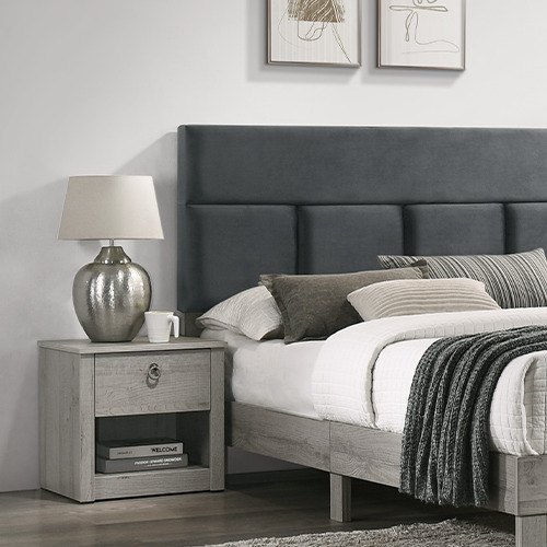 CAMILLE bedroom set malaysia the soft color palette able bring the calm and relaxation