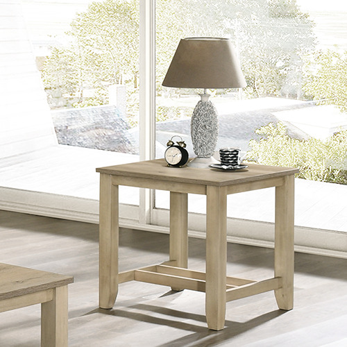 MORGAN occasional coffee table set wooden square side table can place decor, lamp, alarm clock and trinkets