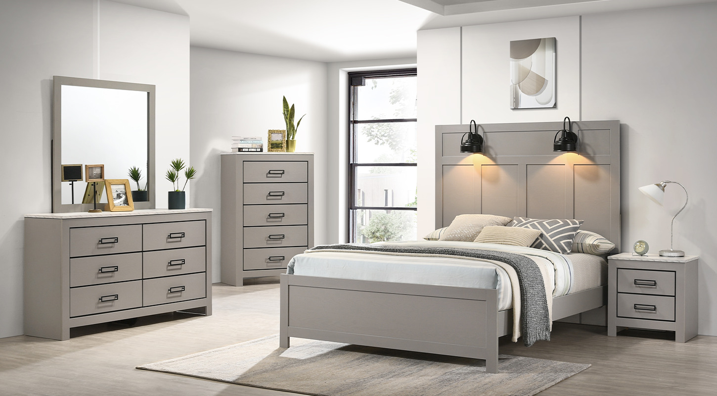 OMEGA wooden bed malaysia overview of the minimalist silver grey bed furniture design